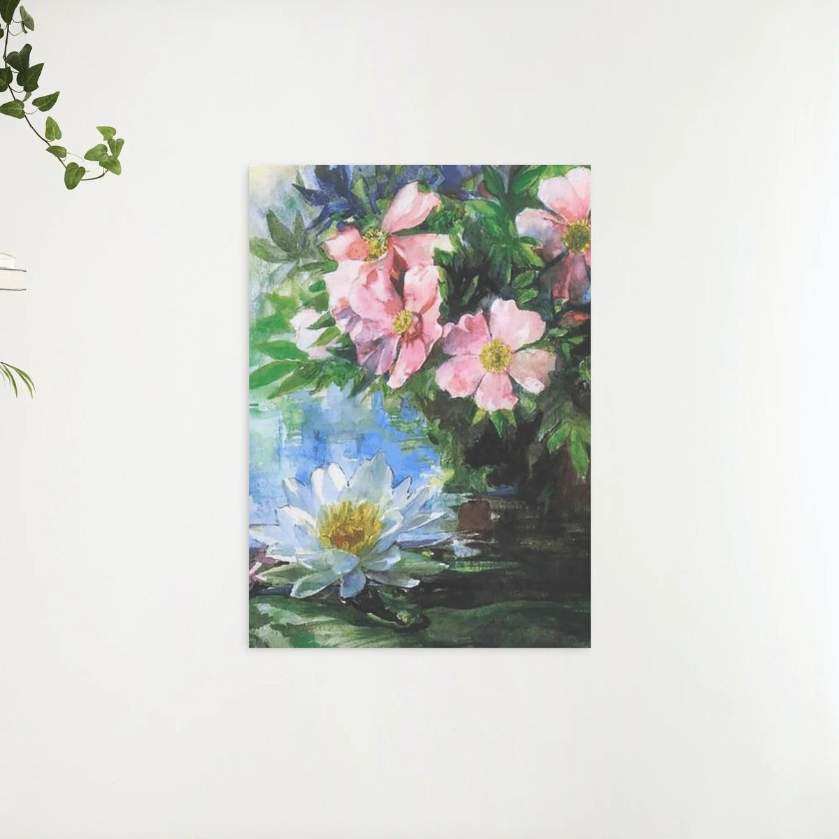 Diamond Painting Rozen en waterlelies - SEOS Shop ®