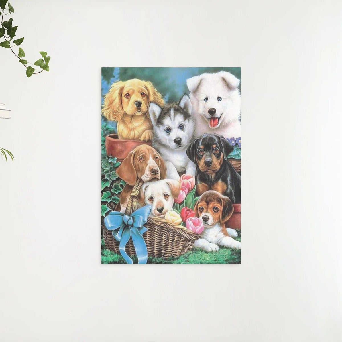 Diamond Painting Schattige Puppy's - SEOS Shop ®