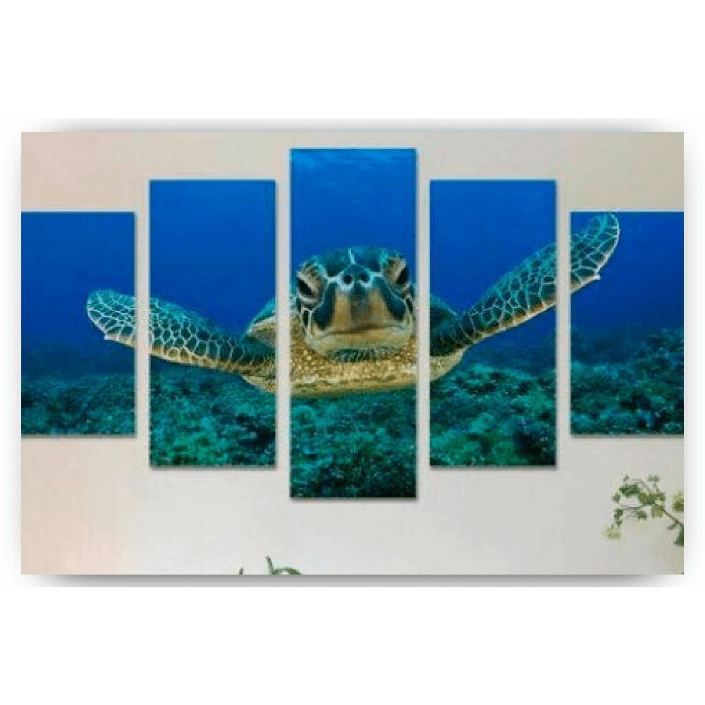 Diamond Painting Schildpad in de zee 5 luik - SEOS Shop ®