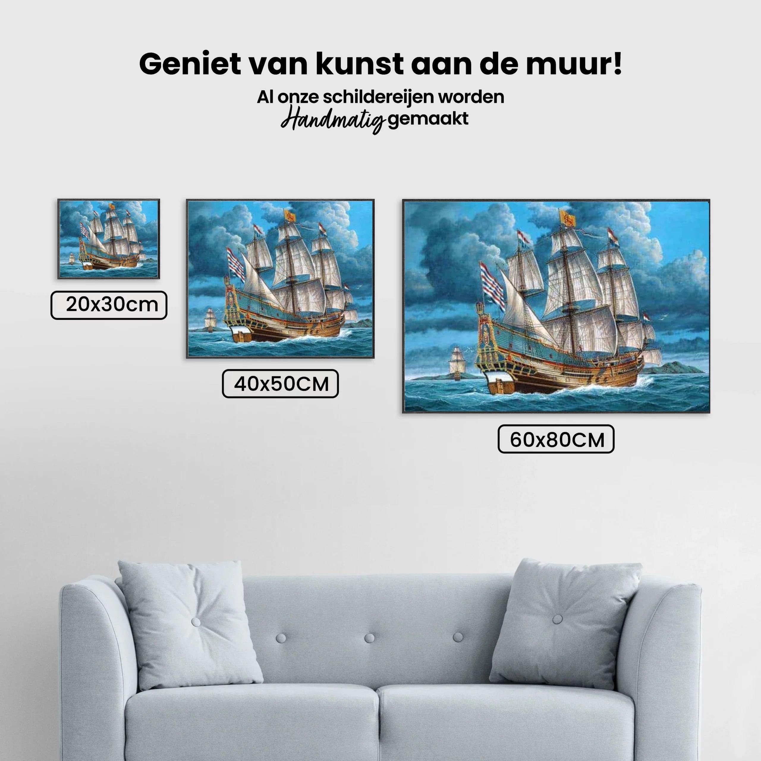 Diamond Painting Schip op het water – SEOS Shop ®