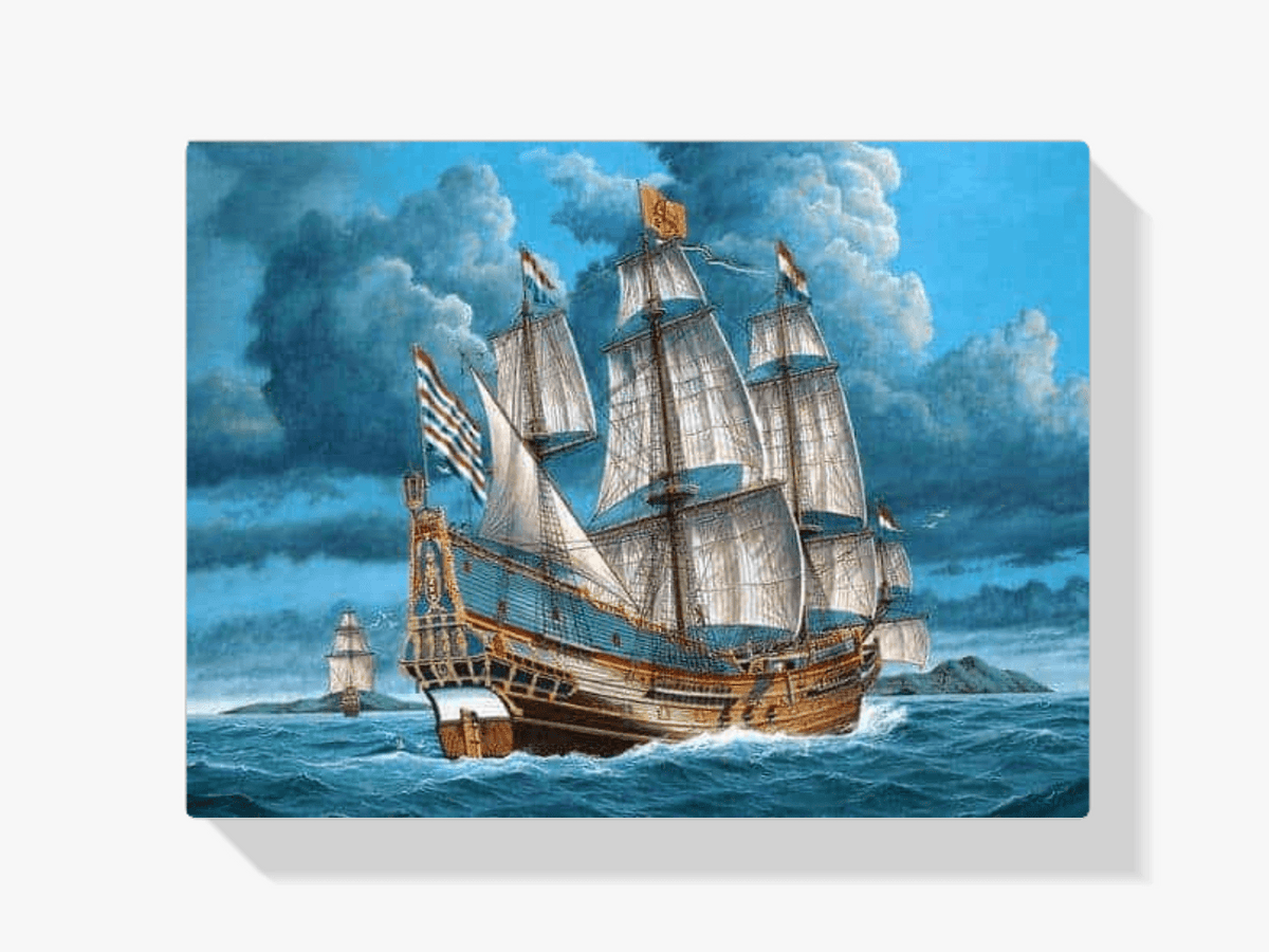 Diamond Painting Schip op het water – SEOS Shop ®