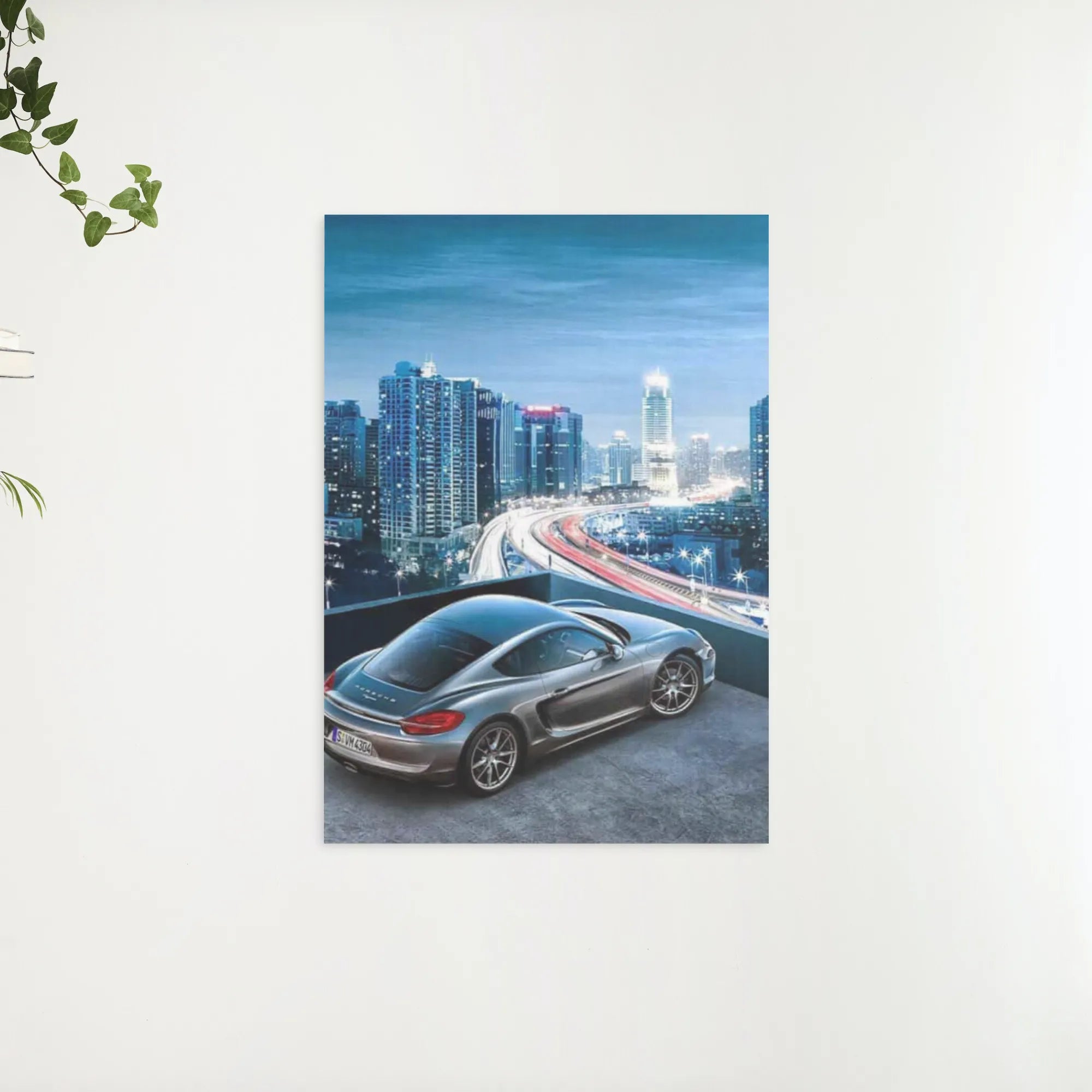 Diamond Painting Snelle sportwagen in de stad - SEOS Shop ®