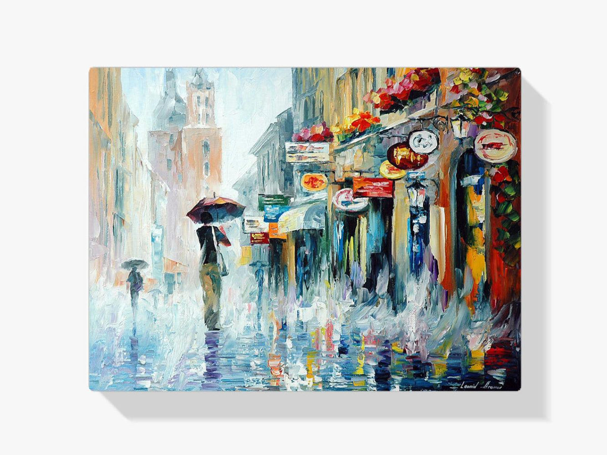 Diamond Painting Stad in de regen - SEOS Shop ®