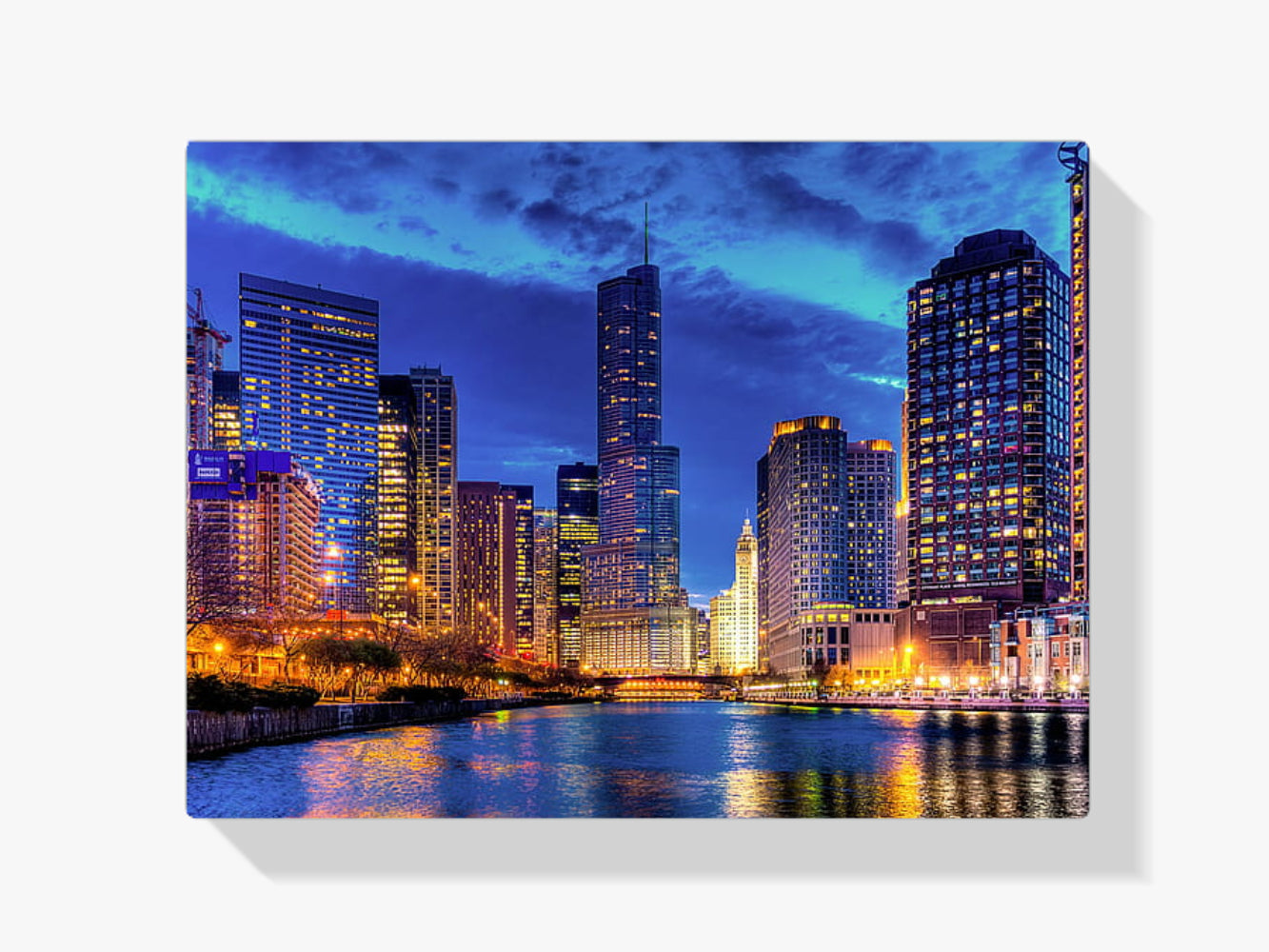 Diamond Painting USA Stad Nacht - SEOS Shop ®