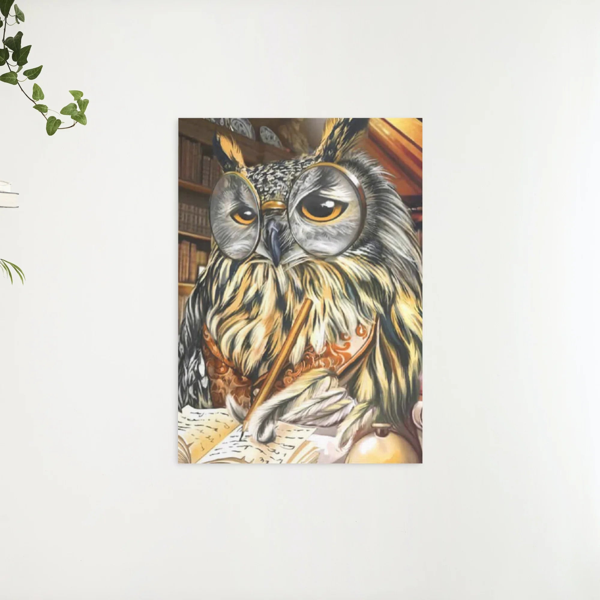 Diamond Painting Uil schrijft op papier - SEOS Shop ®