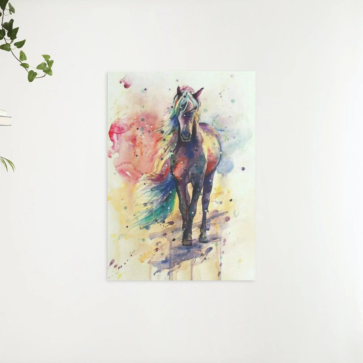 Diamond Painting Veelkleurig Rennende paarden - SEOS Shop ®