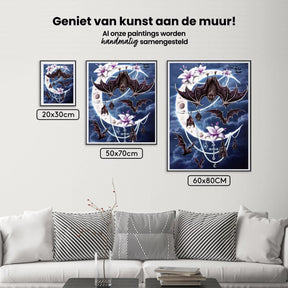 Diamond Painting Vleermuis Maan - SEOS Shop ®