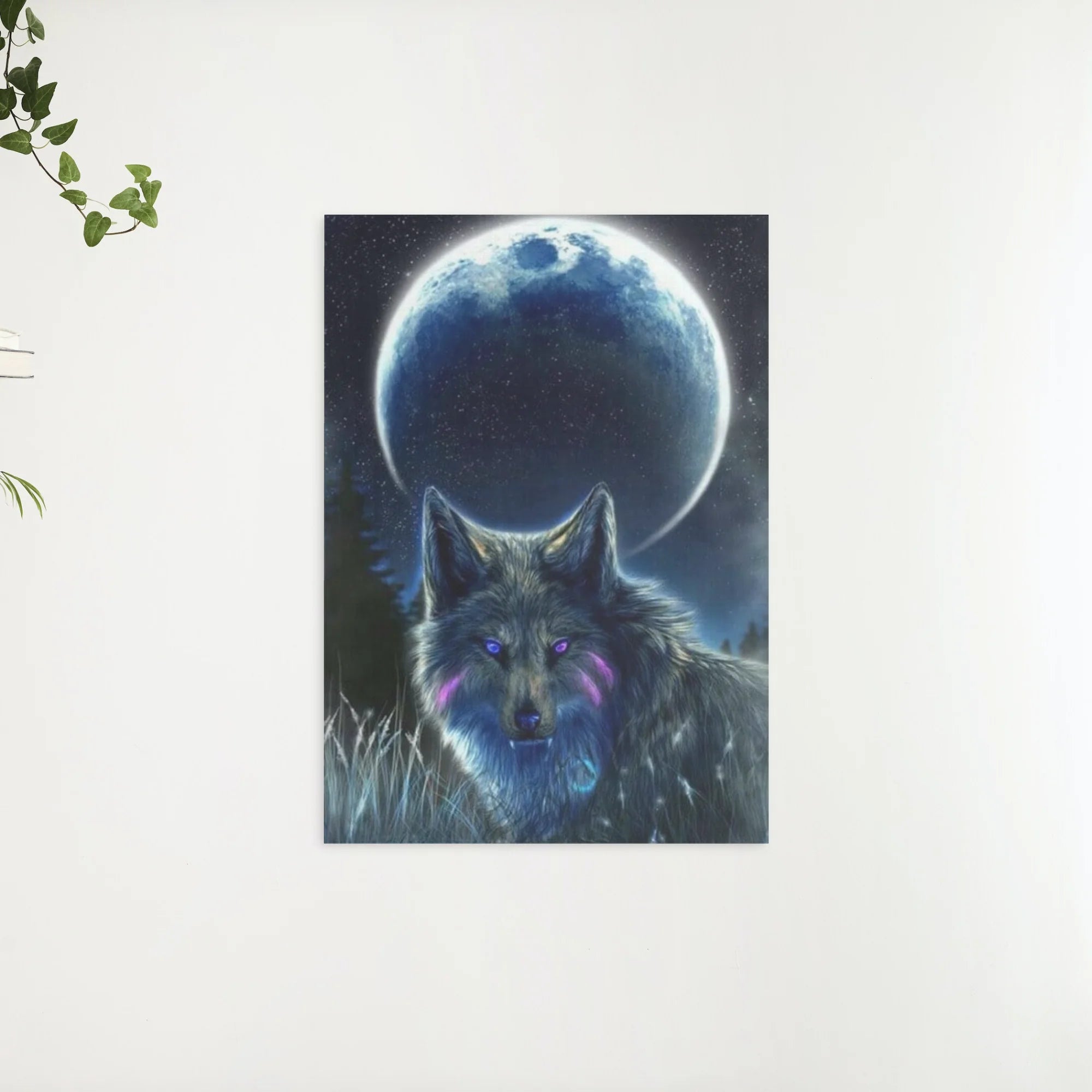 Diamond Painting Volle Maan Wolf - SEOS Shop ®