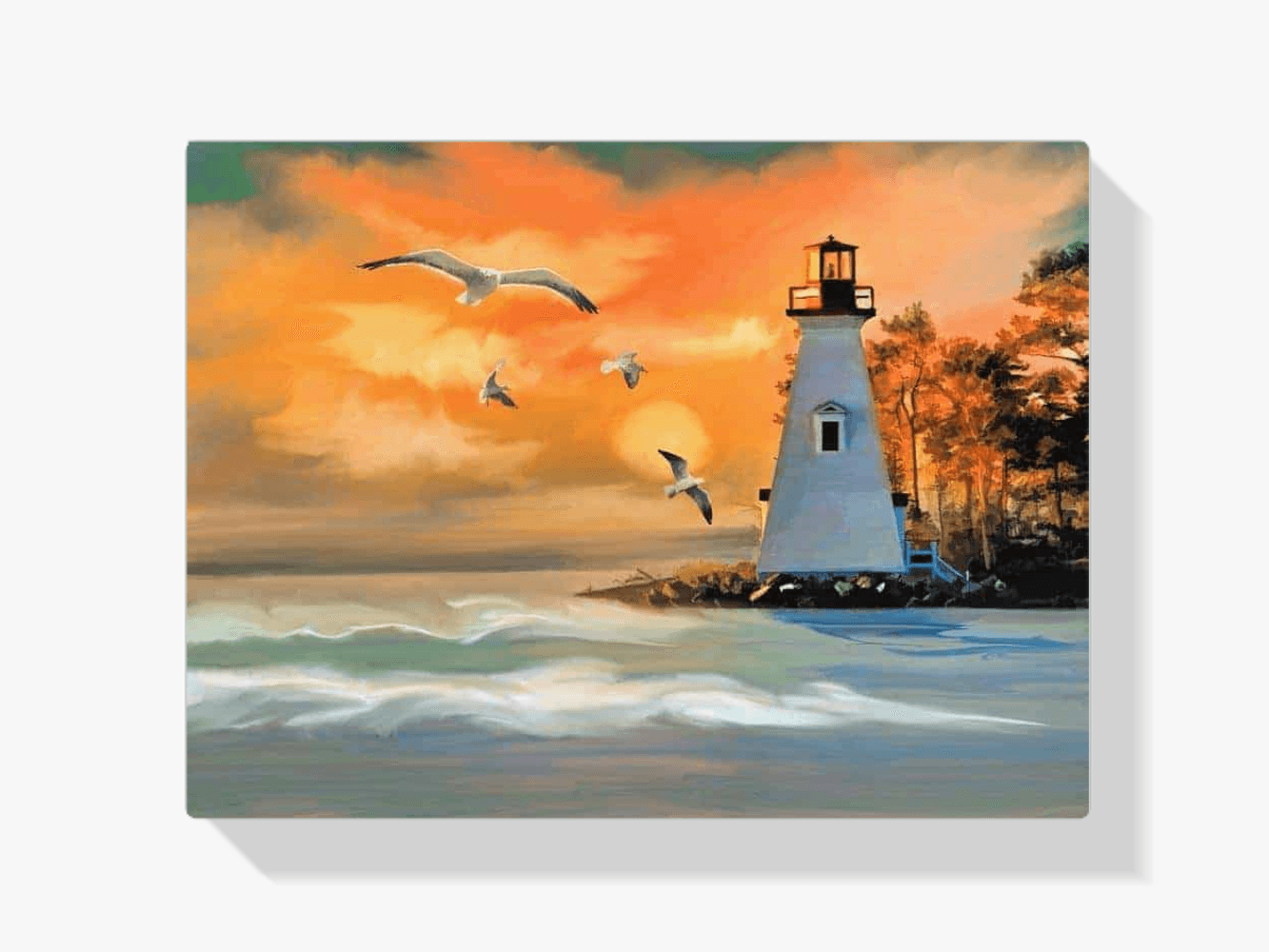 Diamond Painting Vuurtoren Texel en eilanden – SEOS Shop ®