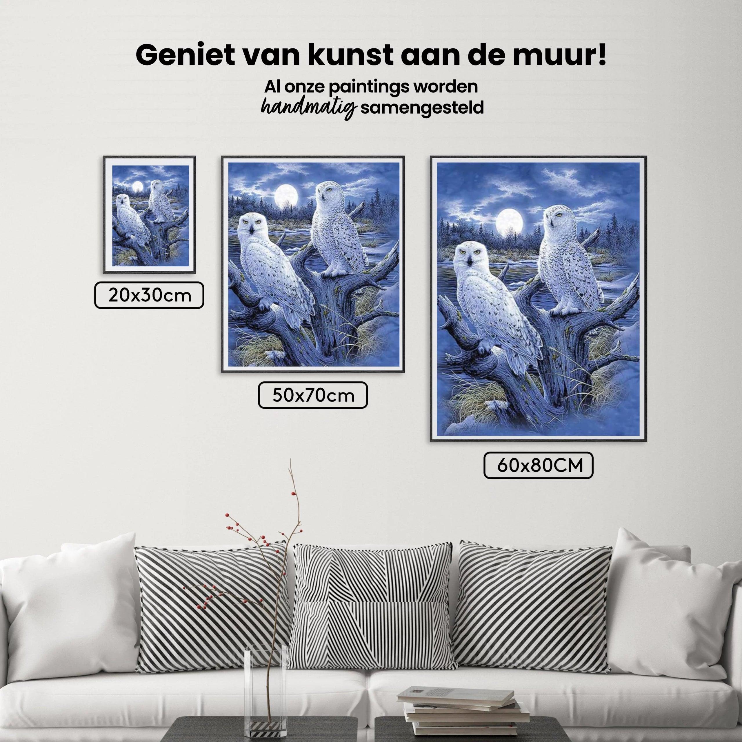 Diamond Painting Winter Uilen - SEOS Shop ®