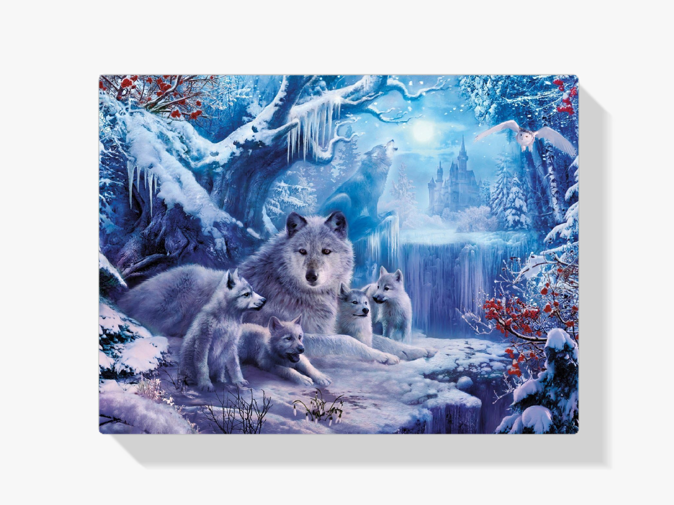 Diamond Painting Winter Wolf - SEOS Shop ®