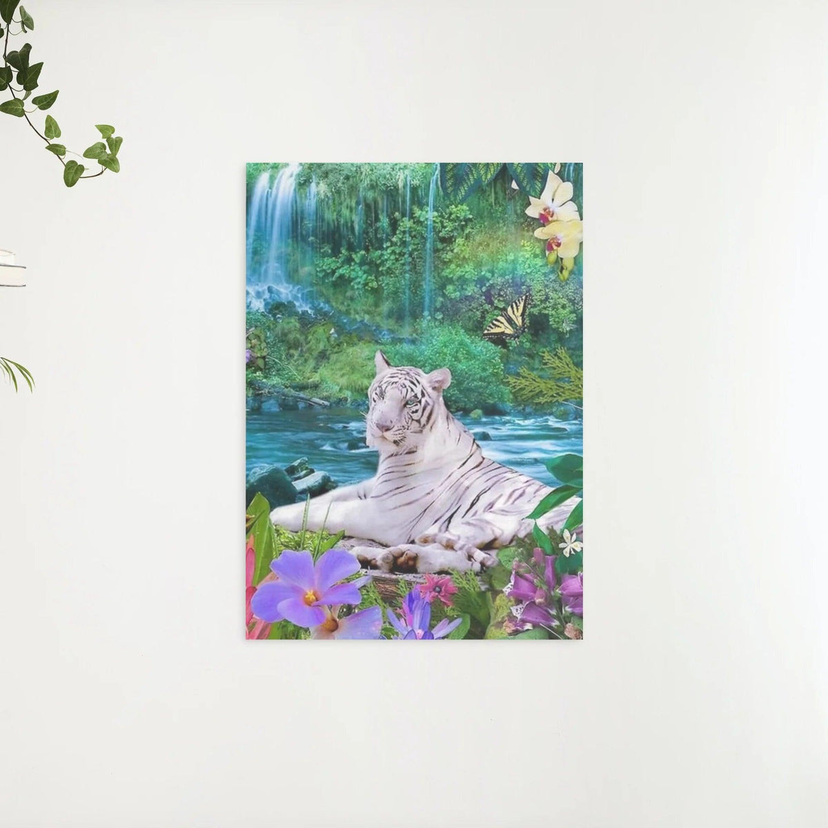 Diamond Painting Witte Tijger - SEOS Shop ®