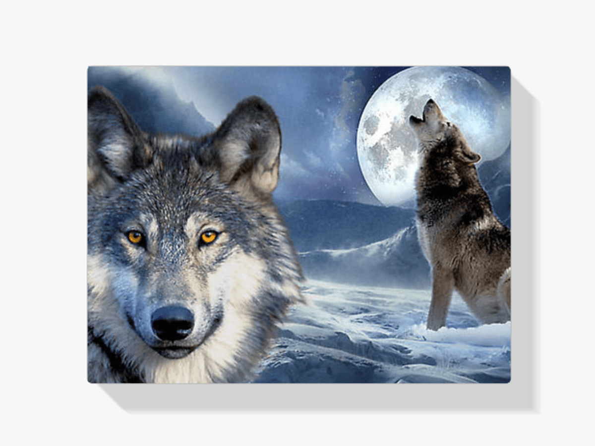 Diamond Painting Wolv Brullen - SEOS Shop ®