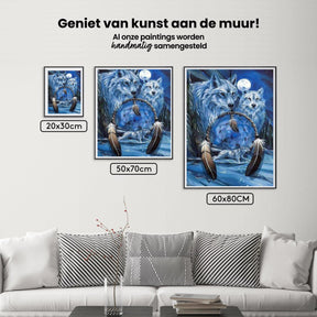 Diamond Painting Wolven Dromenvanger - SEOS Shop ®