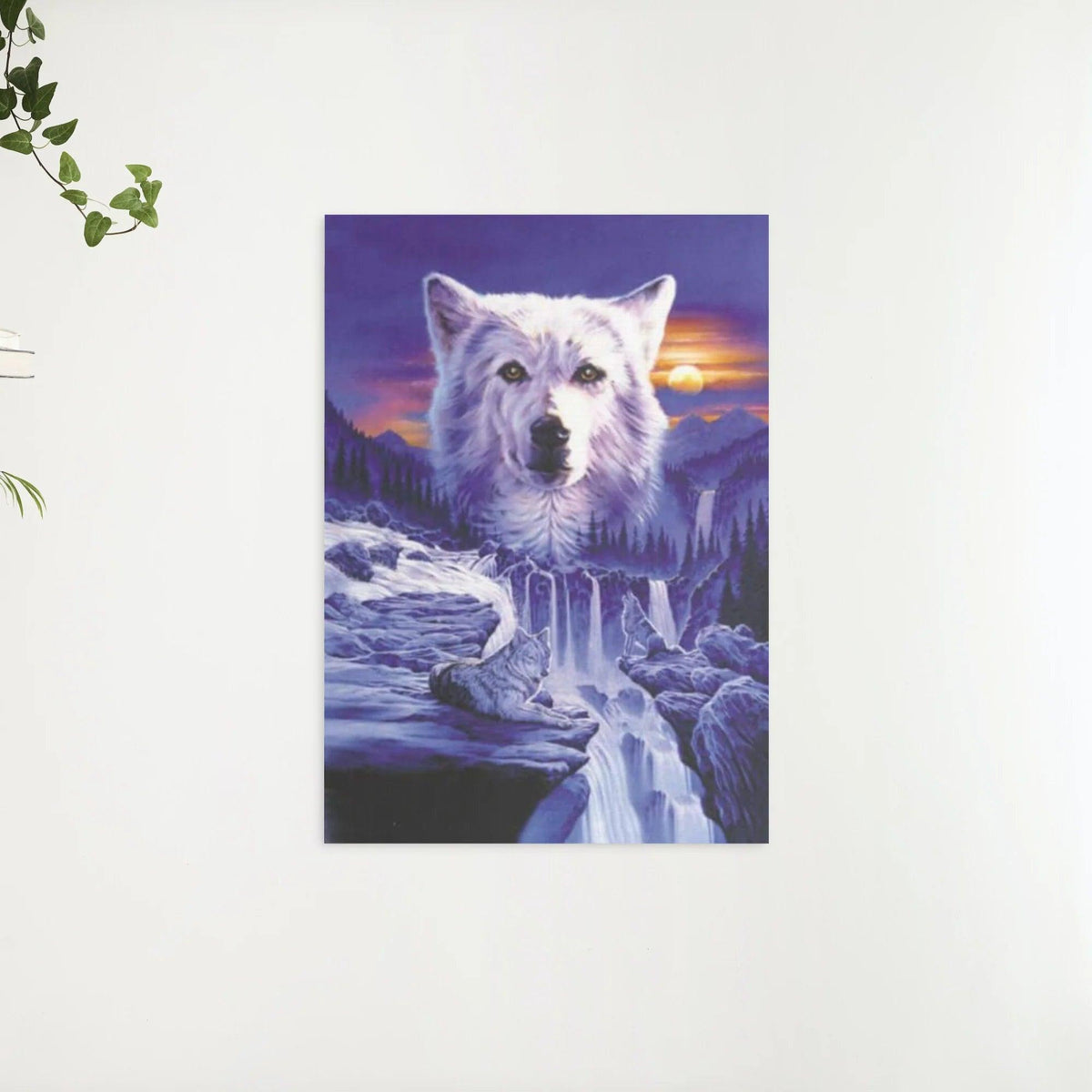 Diamond Painting Wolven Waterval - SEOS Shop ®