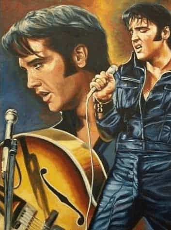 Diamond Painting Zingende Elvis Presley - SEOS Shop ®