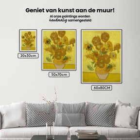 Diamond Painting Zonnebloemen Van Gogh - SEOS Shop ®