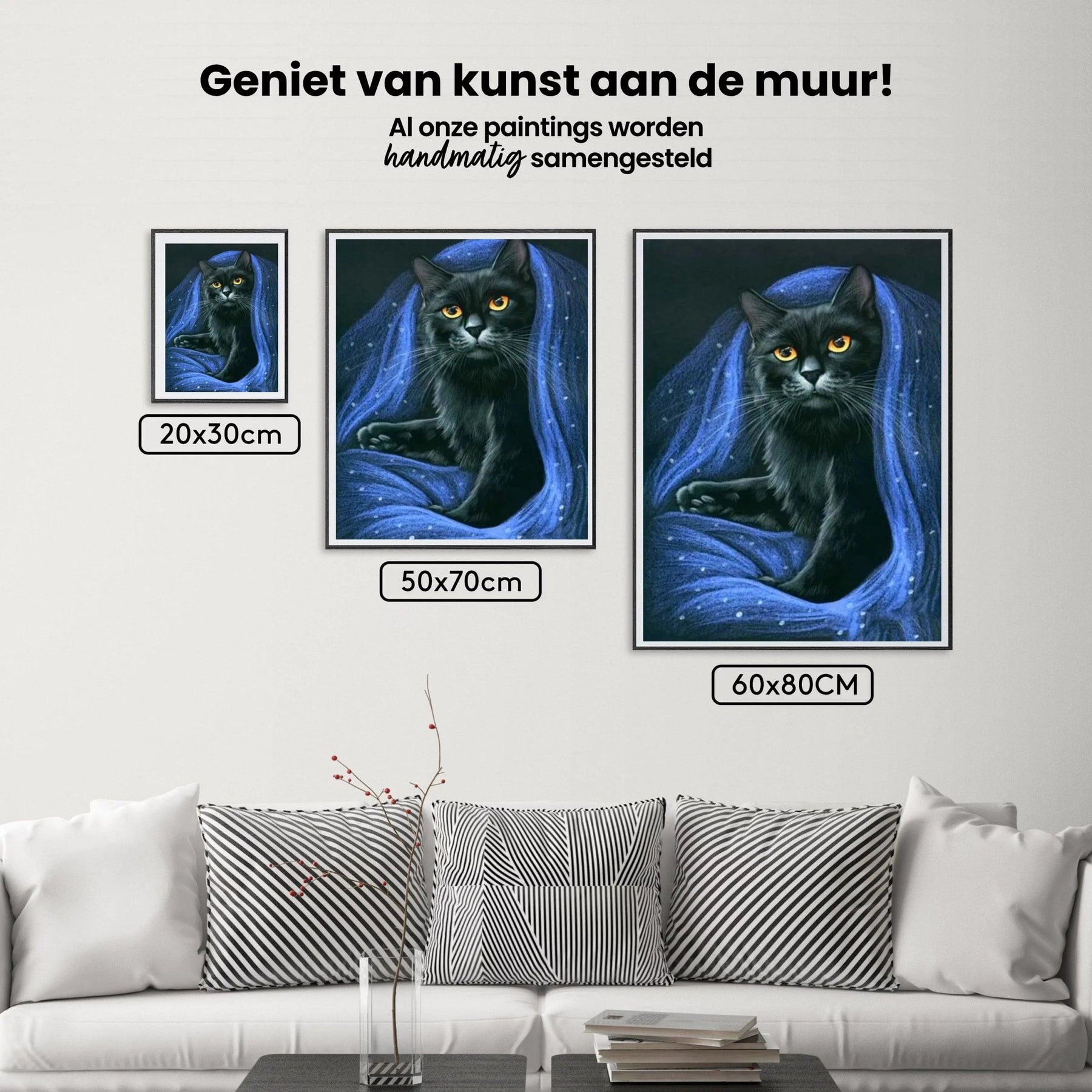 Diamond Painting Zwarte Kat - SEOS Shop ®