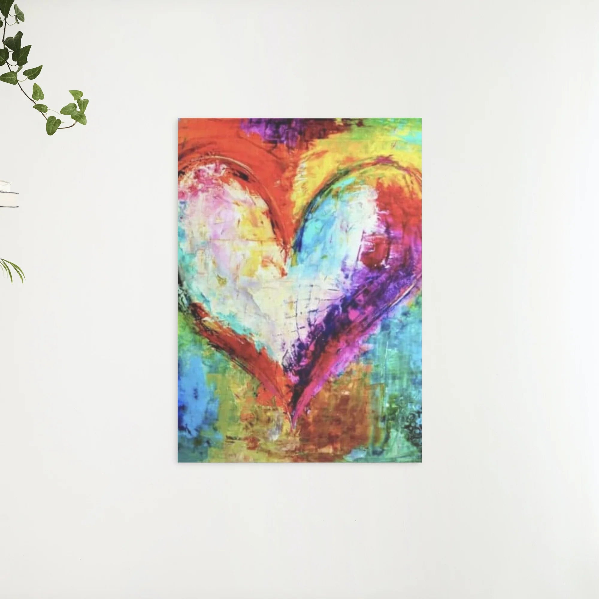 Diamond Painting Geschilderd Hart - 30x30cm – SEOS Shop ®