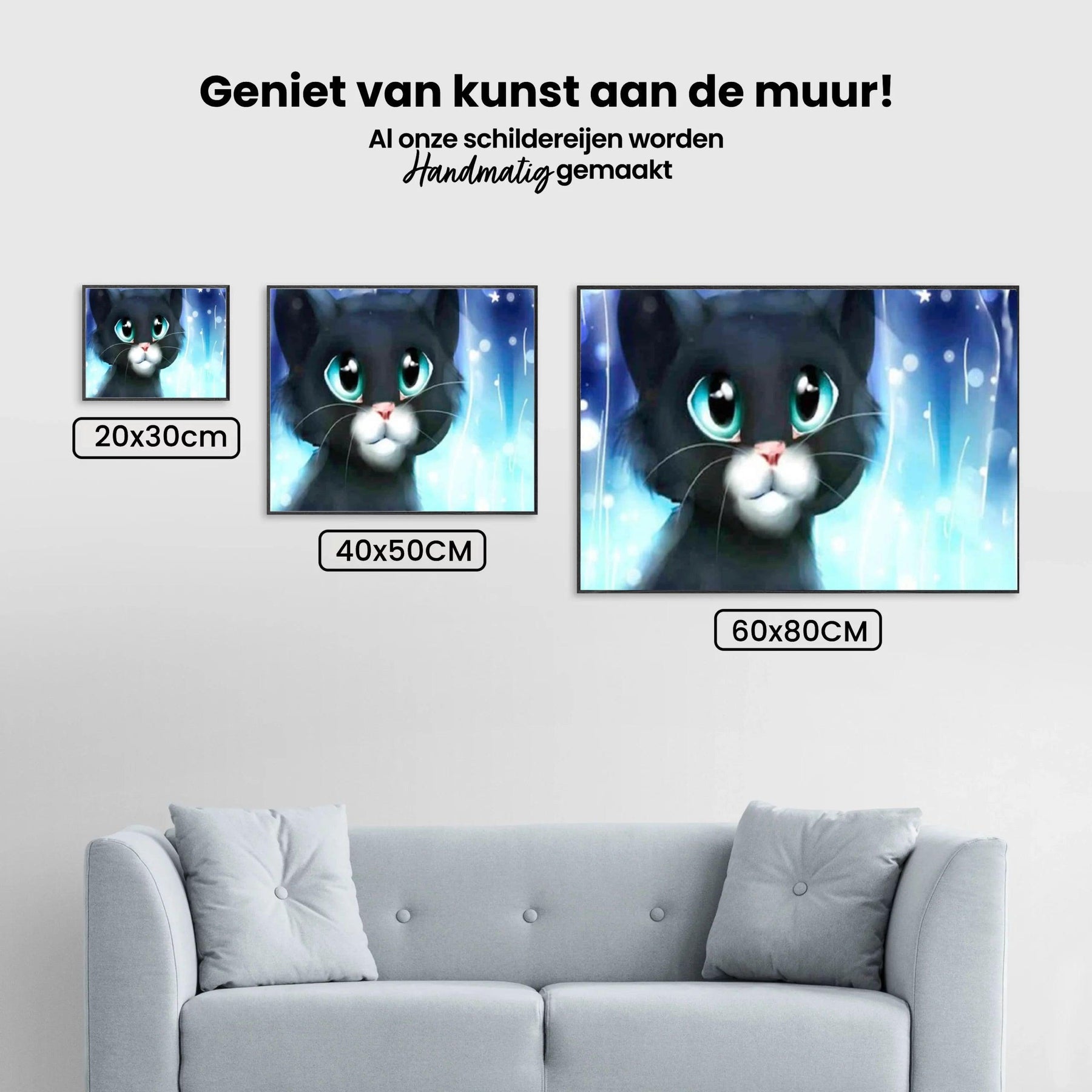 Diamond painting Schattige kitten - SEOS Shop ®