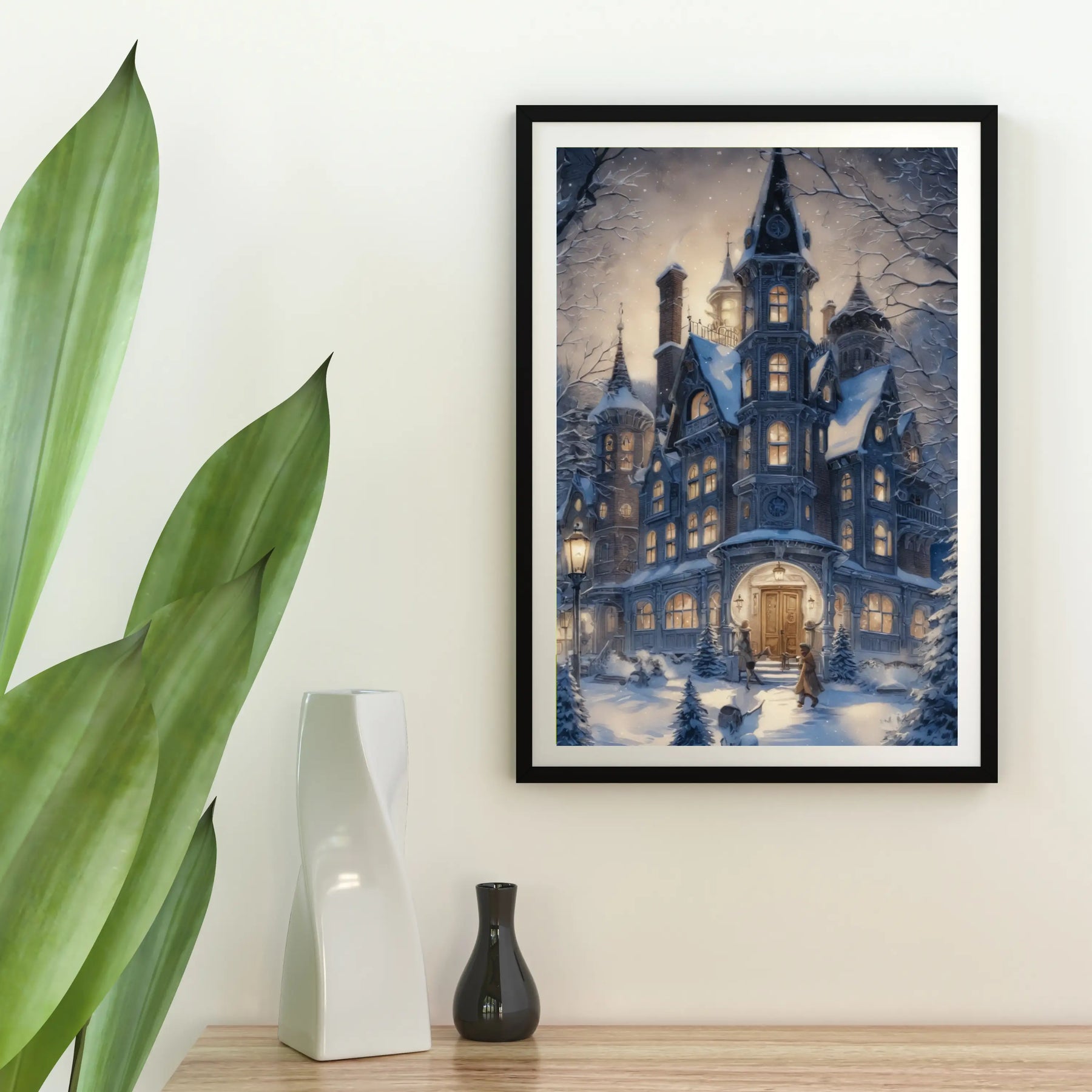 Diamond Painting -  Winter landhuis - SEOS Shop ®