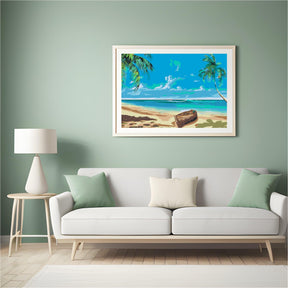 Diamond Painting -  Boot op het strand - SEOS Shop ®