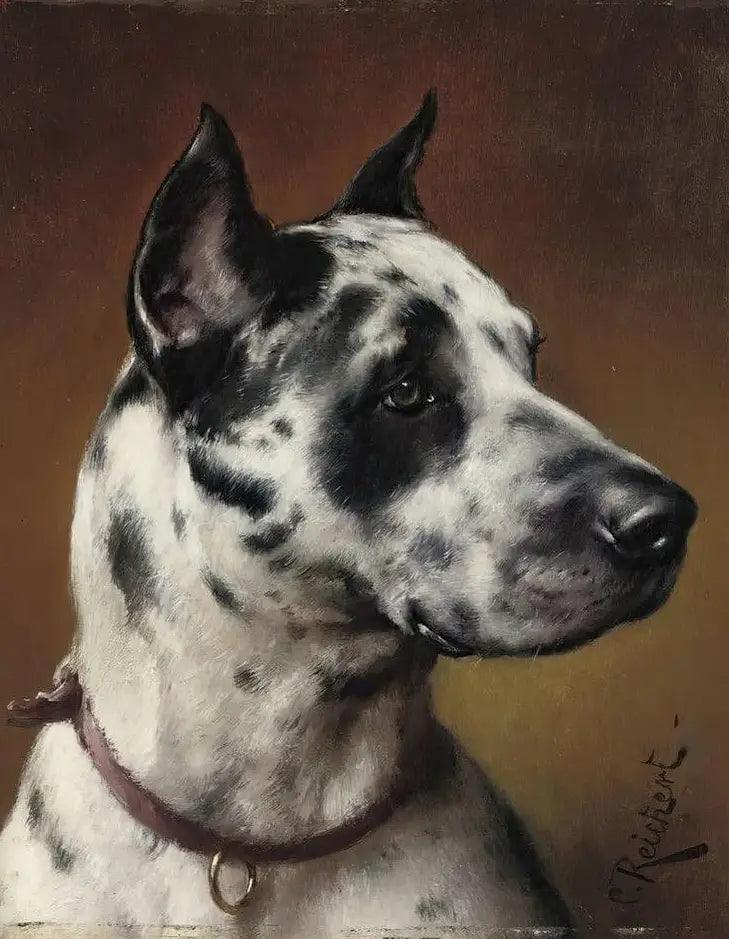 Diamond Painting - Een Duitse Dog