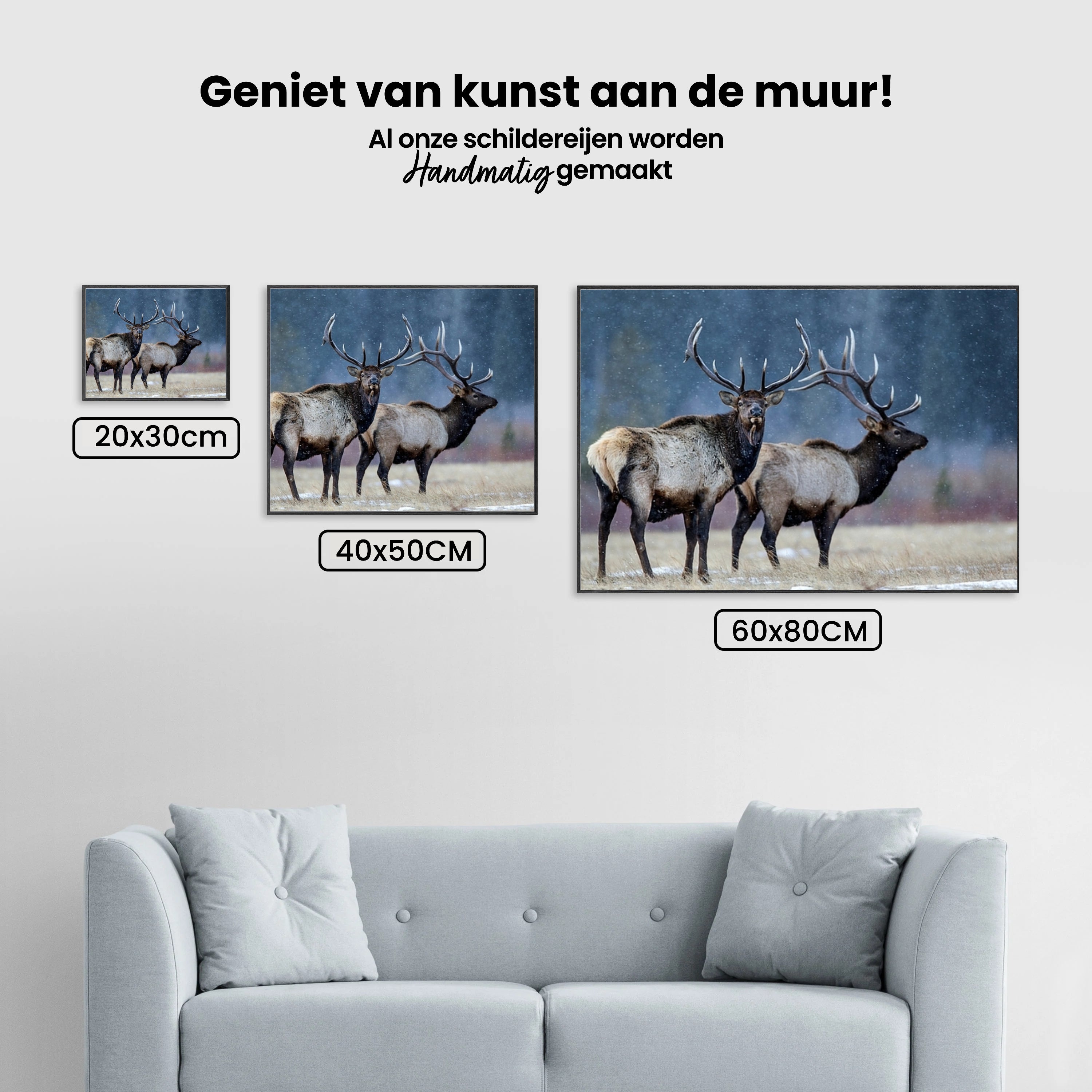 Diamond Painting - Eerste sneeuw