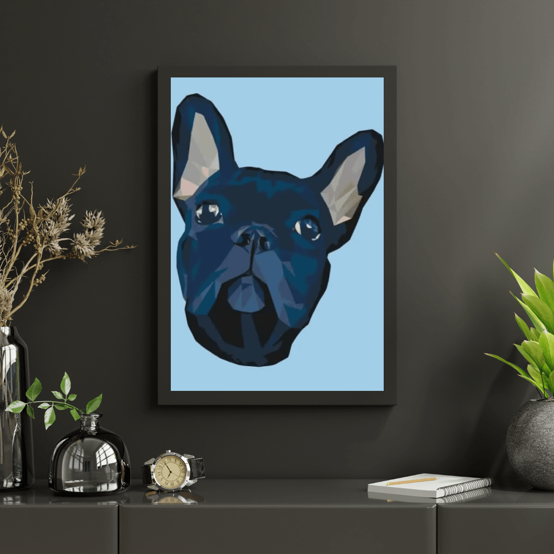 Diamond Painting - Franse Bulldog 4  - SEOS®