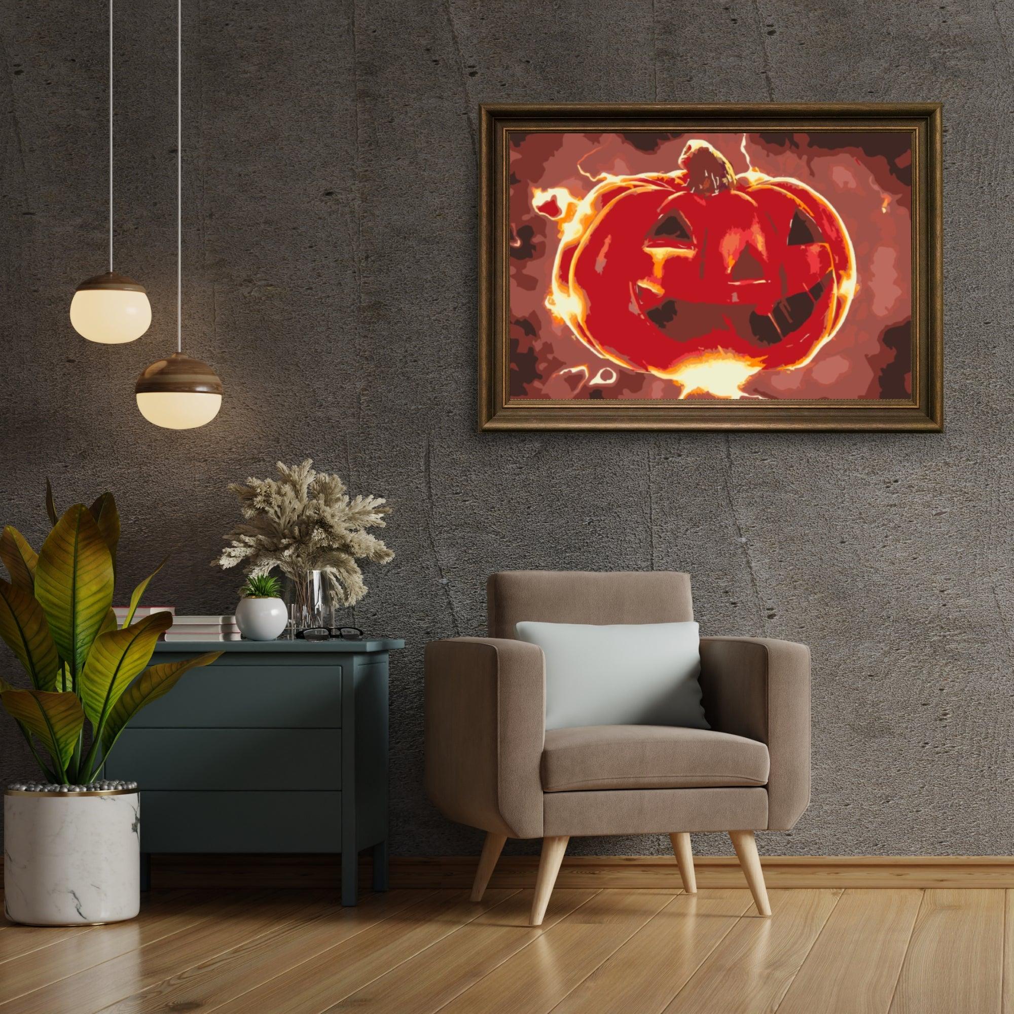 Diamond Painting - Halloween pompoen - SEOS Shop ®