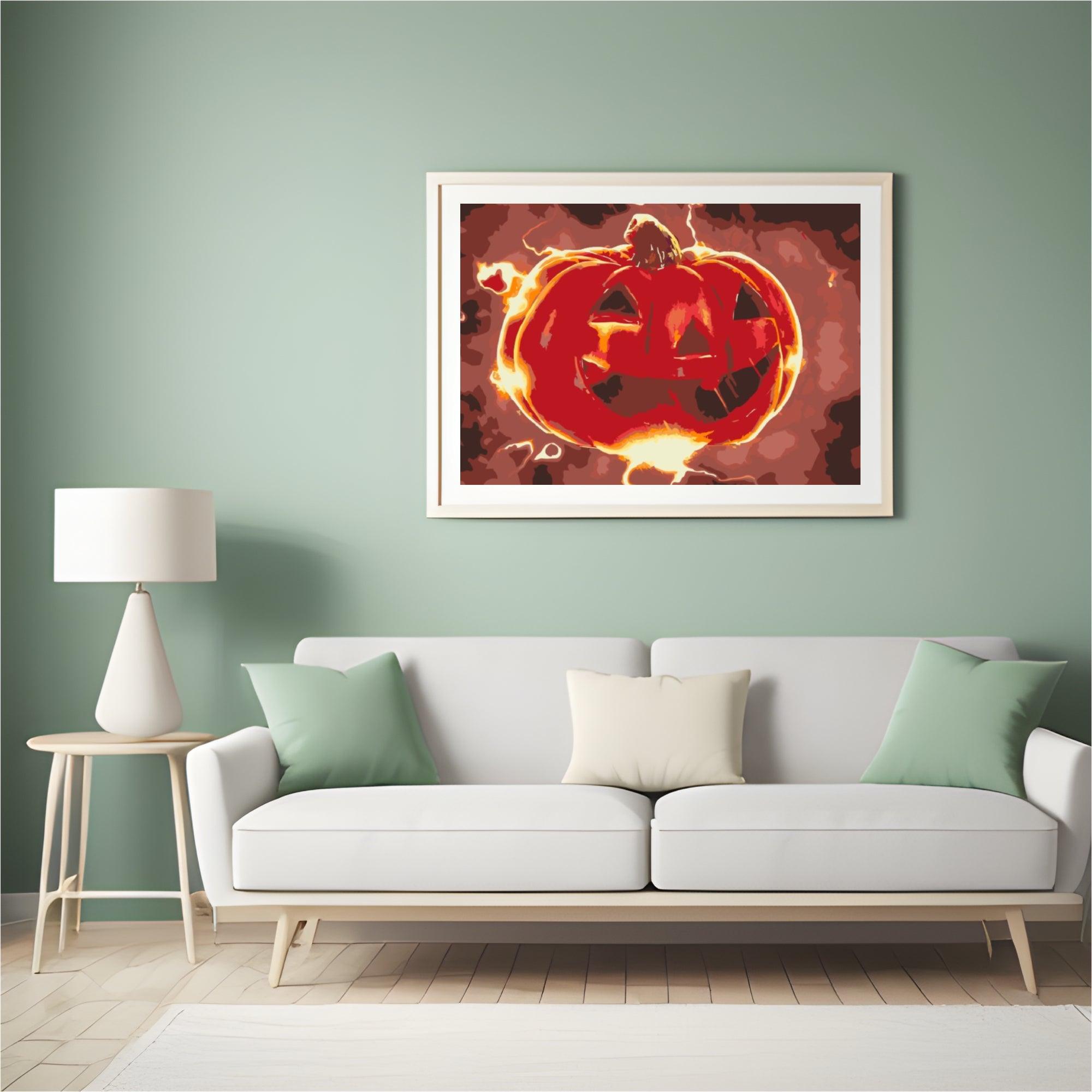 Diamond Painting - Halloween pompoen - SEOS Shop ®