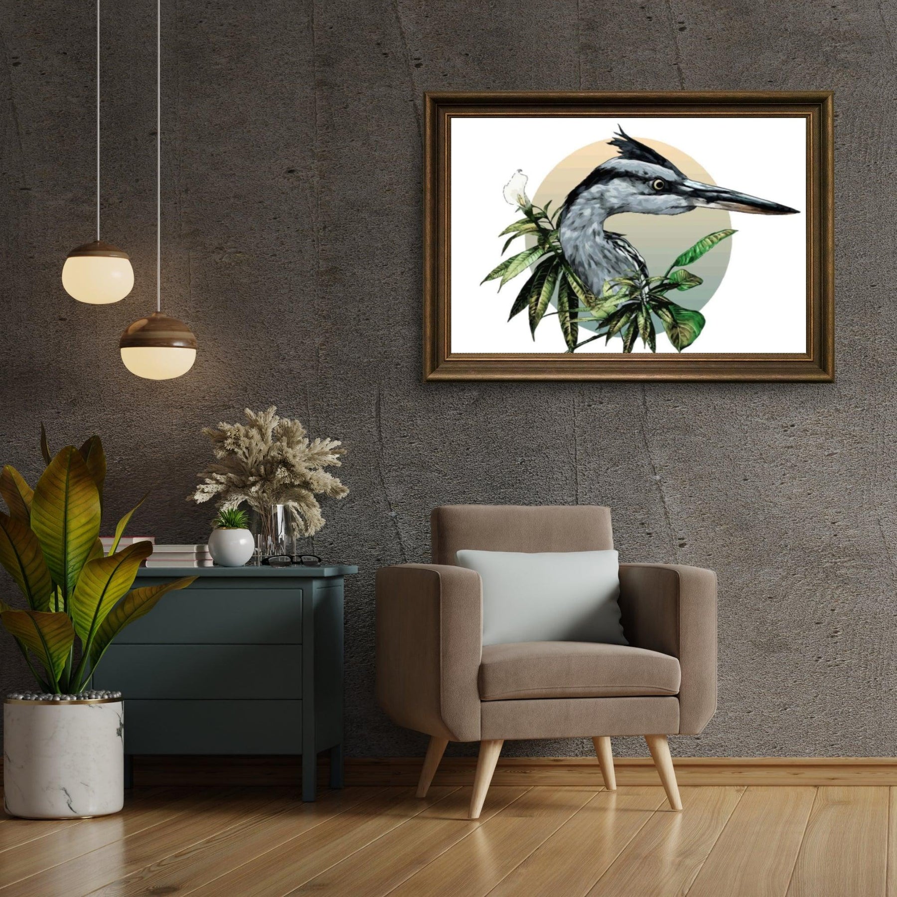 Diamond Painting - Heron Head - SEOS®