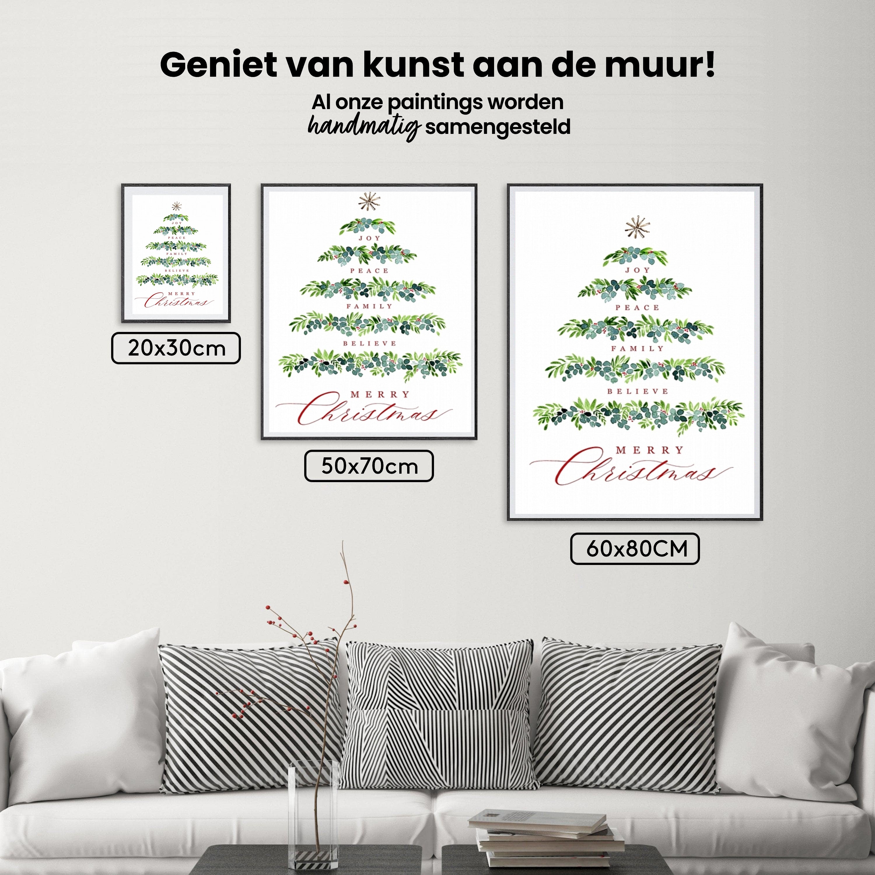 Diamond Painting - Kerstboom van wensen