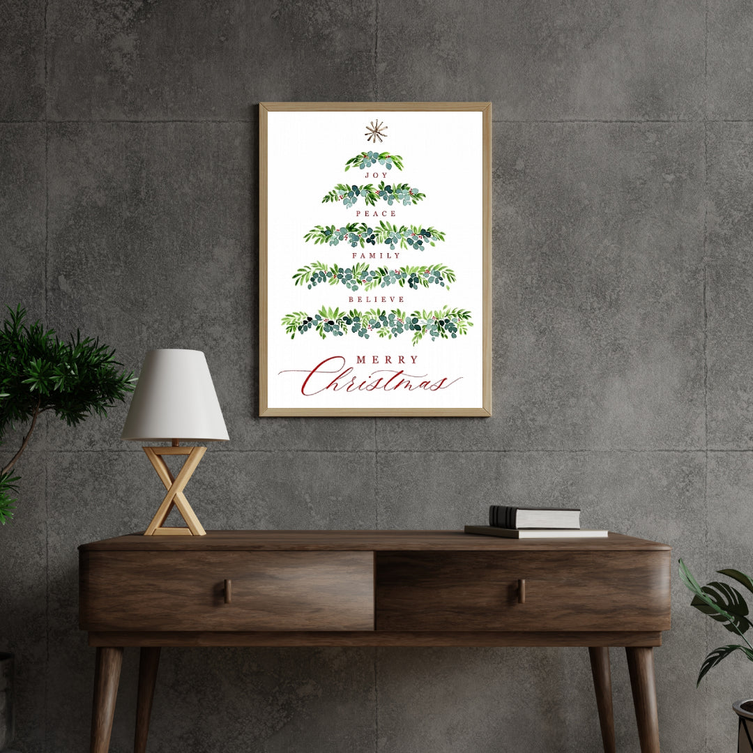 Diamond Painting - Kerstboom van wensen