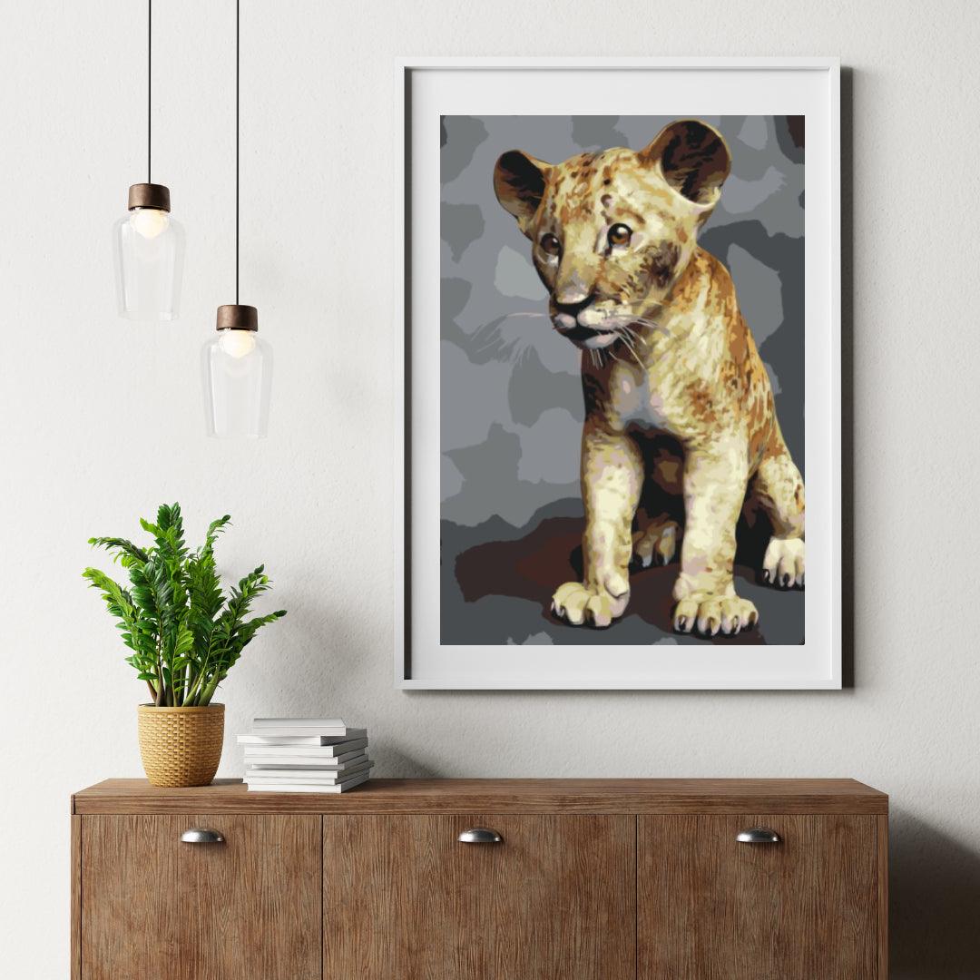 Diamond Painting - Kleine Simba - SEOS®