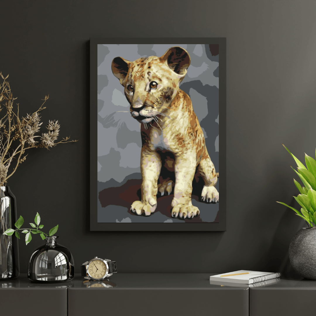 Diamond Painting - Kleine Simba - SEOS®