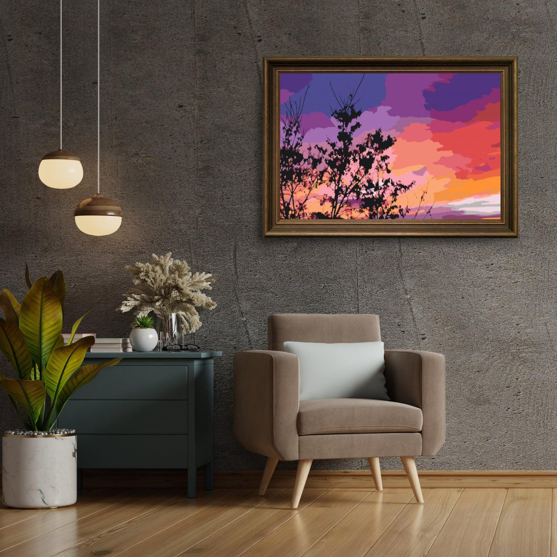 Diamond Painting - Kleurrijke lucht - SEOS Shop ®