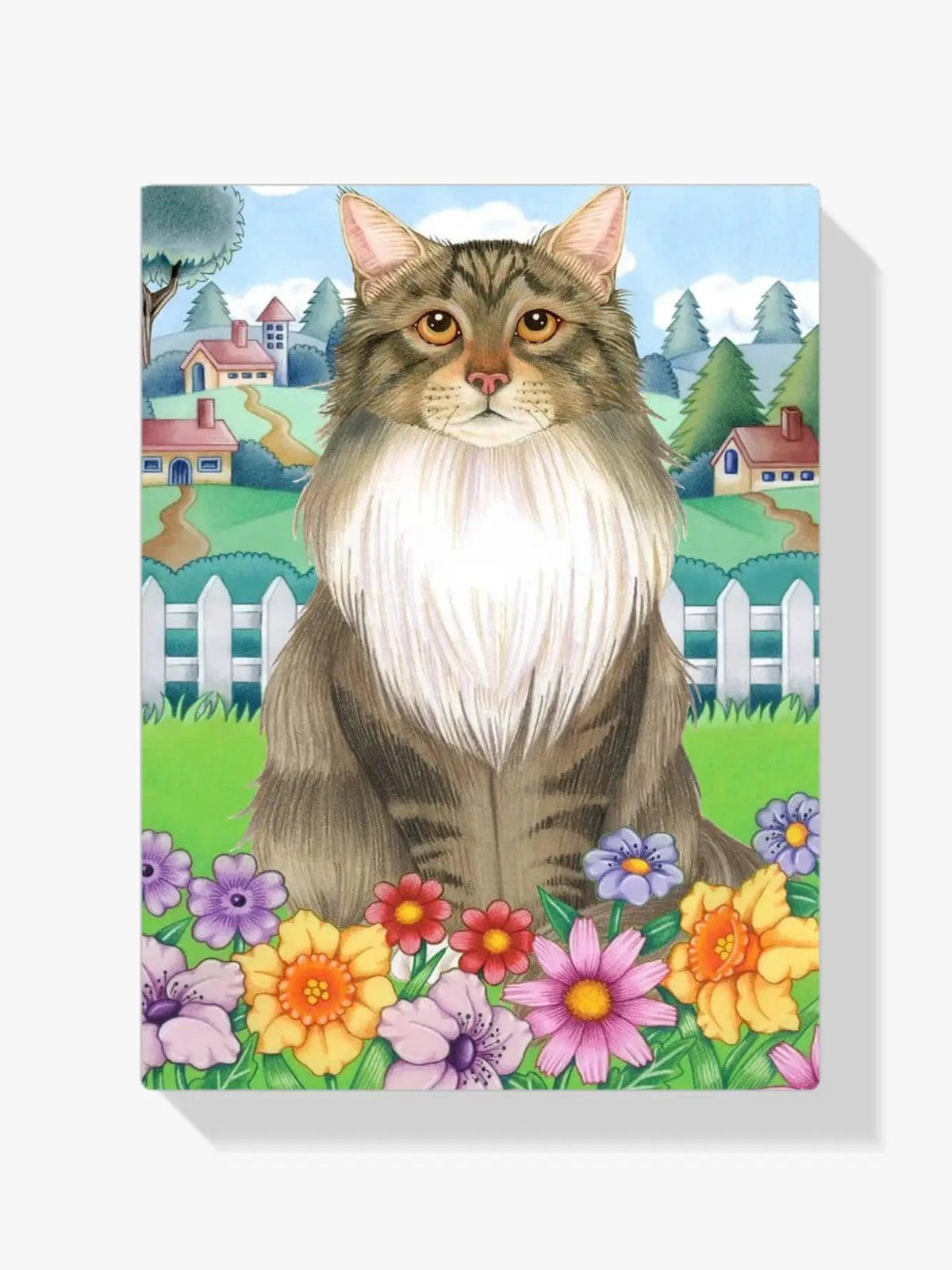 Diamond Painting - Lente Maine Coon