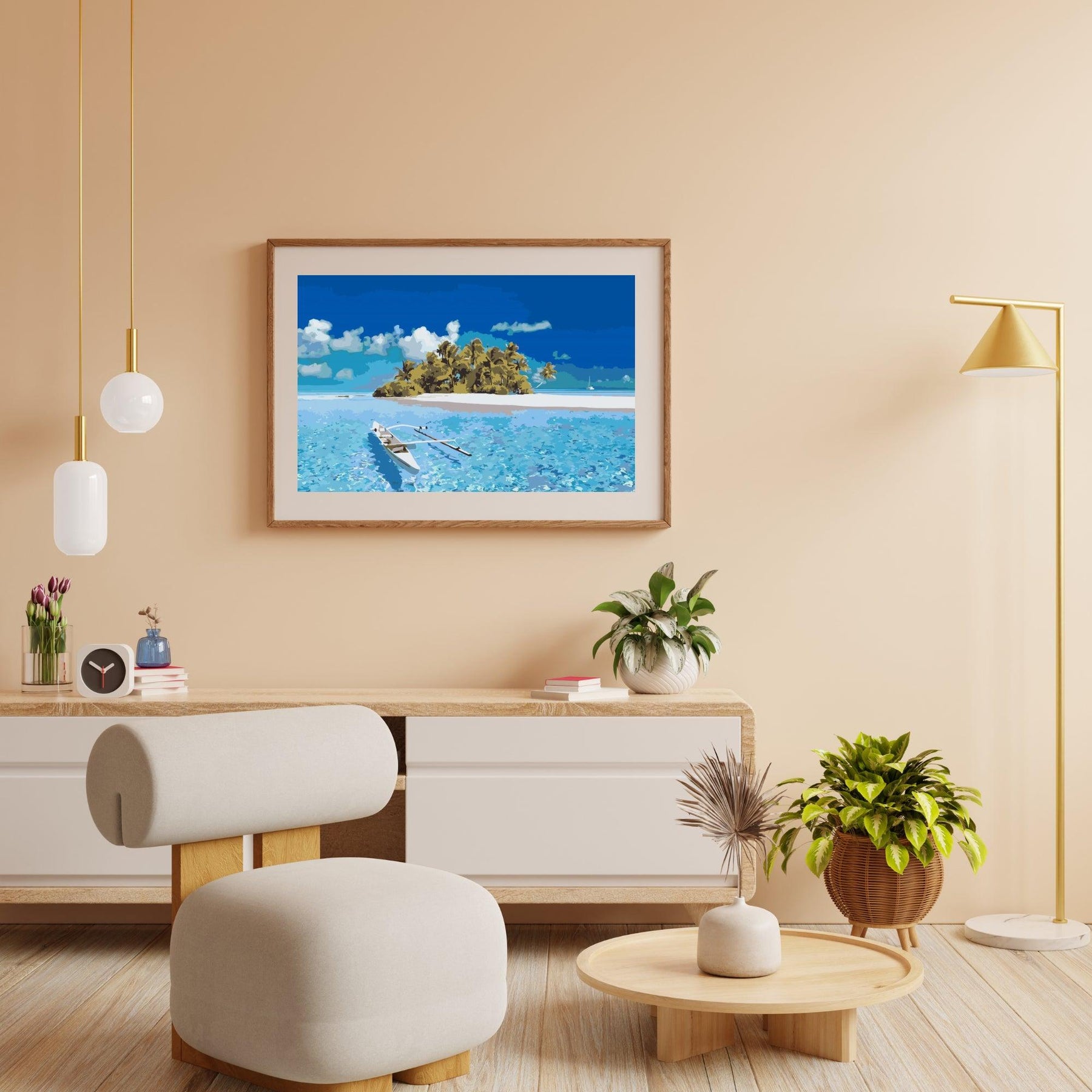 Diamond Painting - Prachtig eiland - SEOS Shop ®