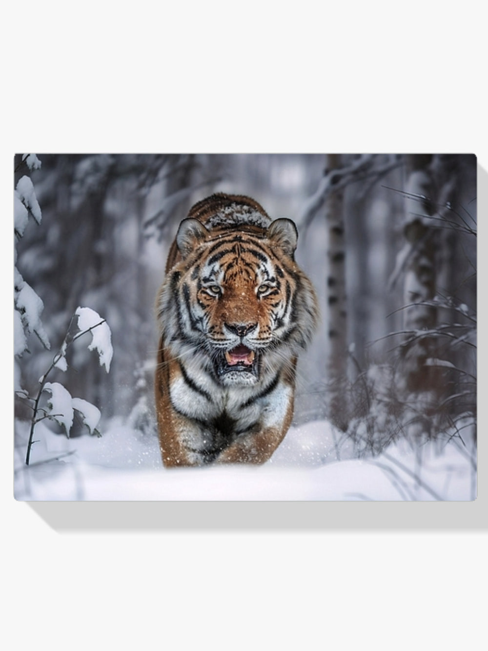 Diamond Painting - Sneeuwtijger