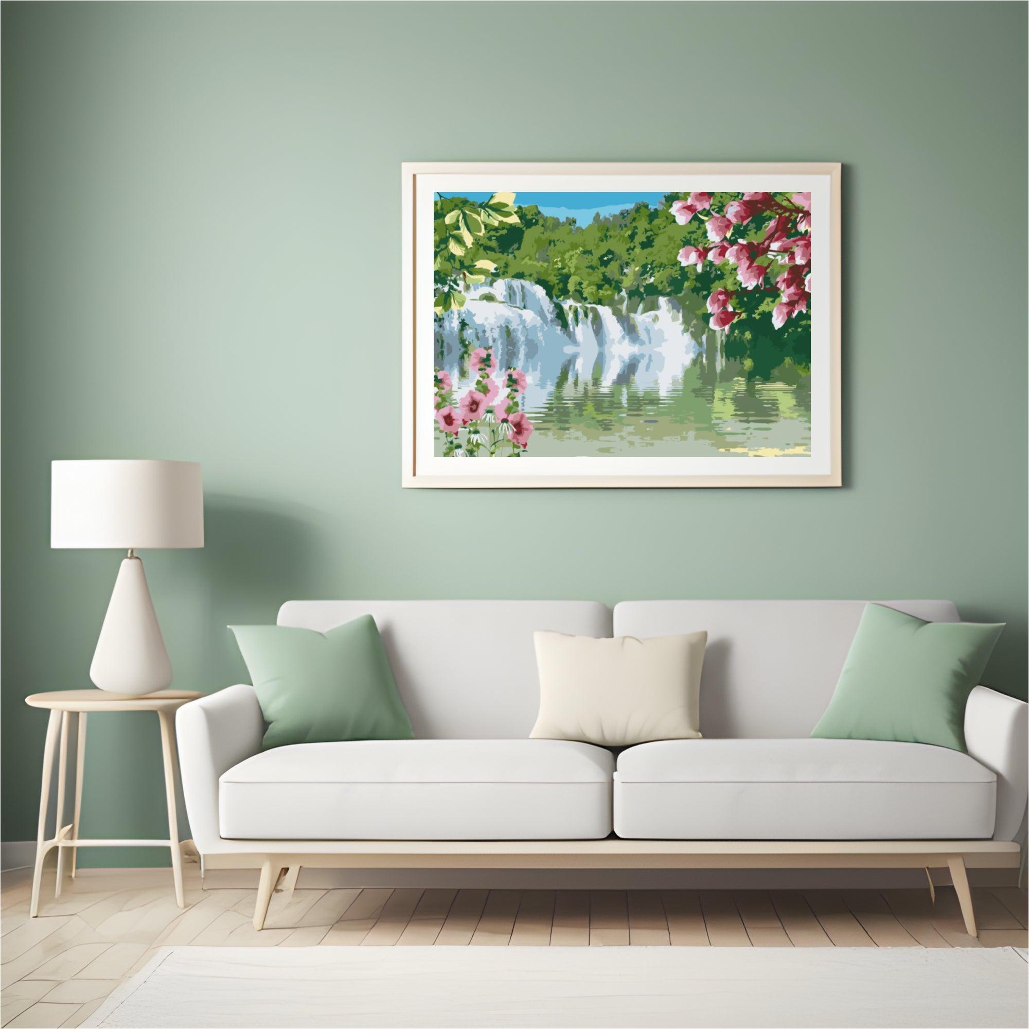 Diamond Painting - Sprookjesachtige waterval - SEOS Shop ®