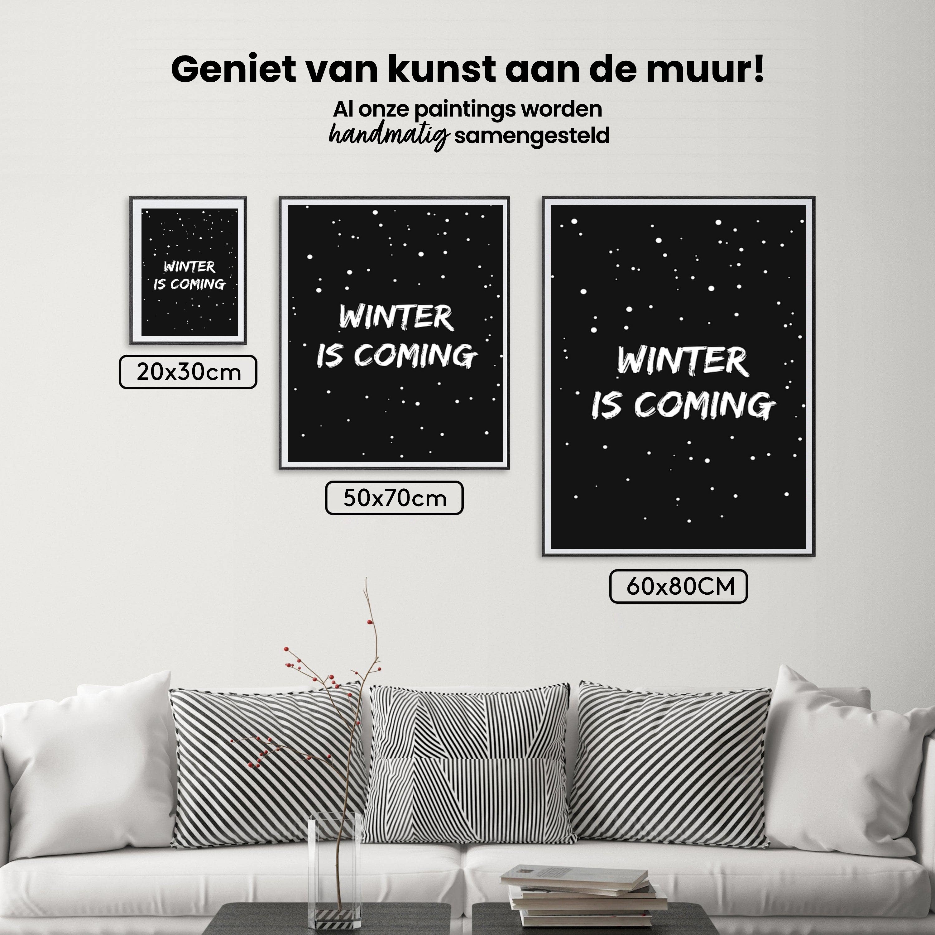 Diamond Painting - Winter komt eraan