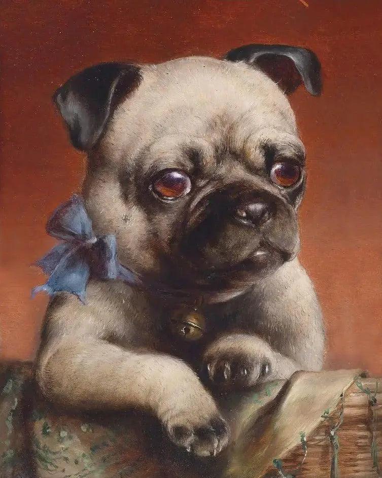 Diamond Painting - Young Pug