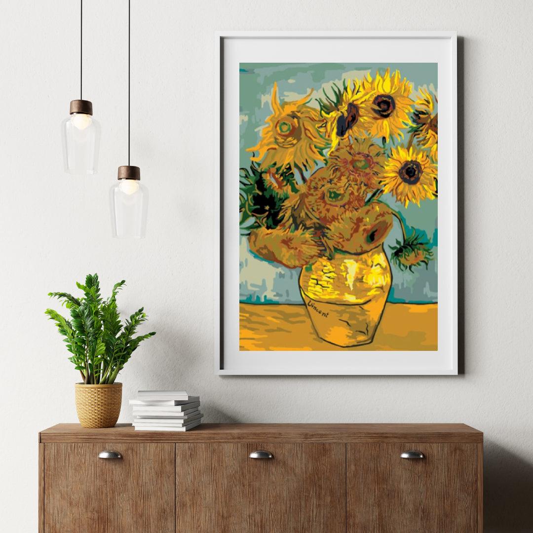 Diamond Painting - Zonnebloemen Van Gogh - SEOS Shop ®