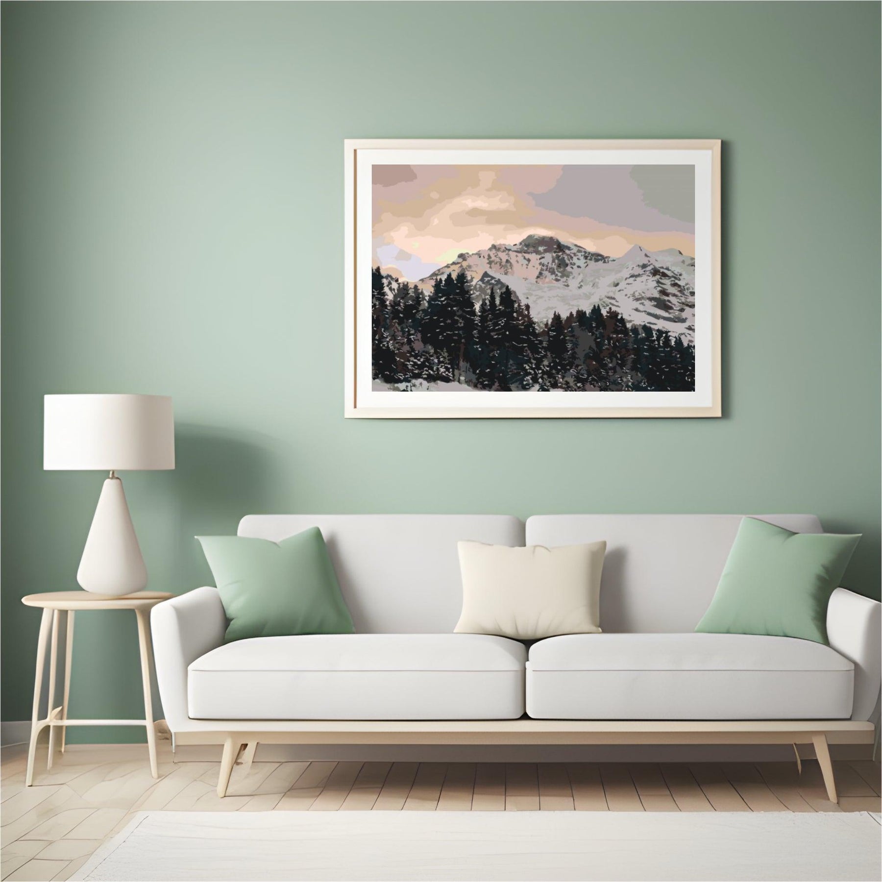 Diamond Painting - Zwitserse Alpen Jungfrau - SEOS Shop ®