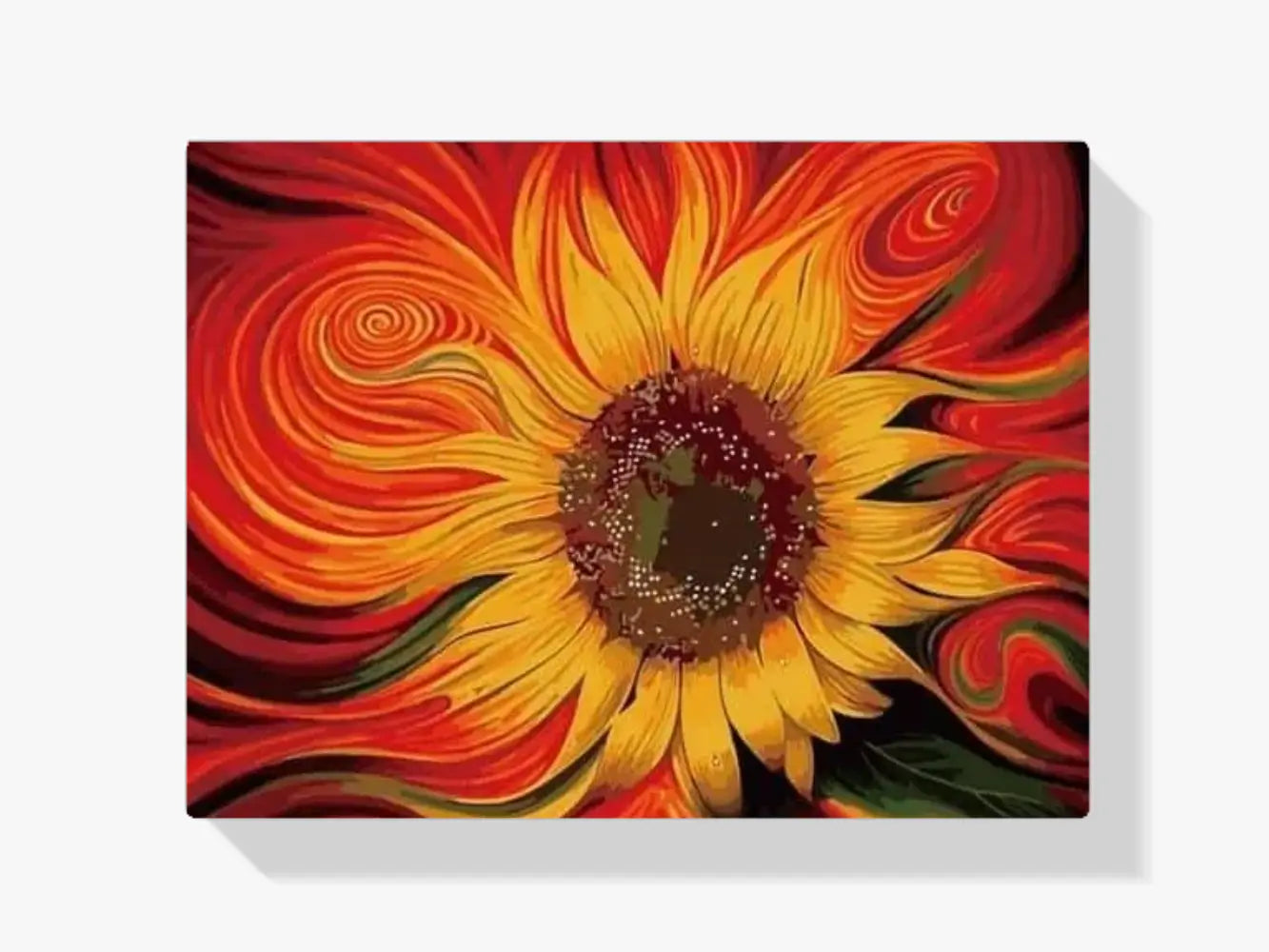 Diamond Painting Artistieke Zonnebloem - SEOS Shop ®