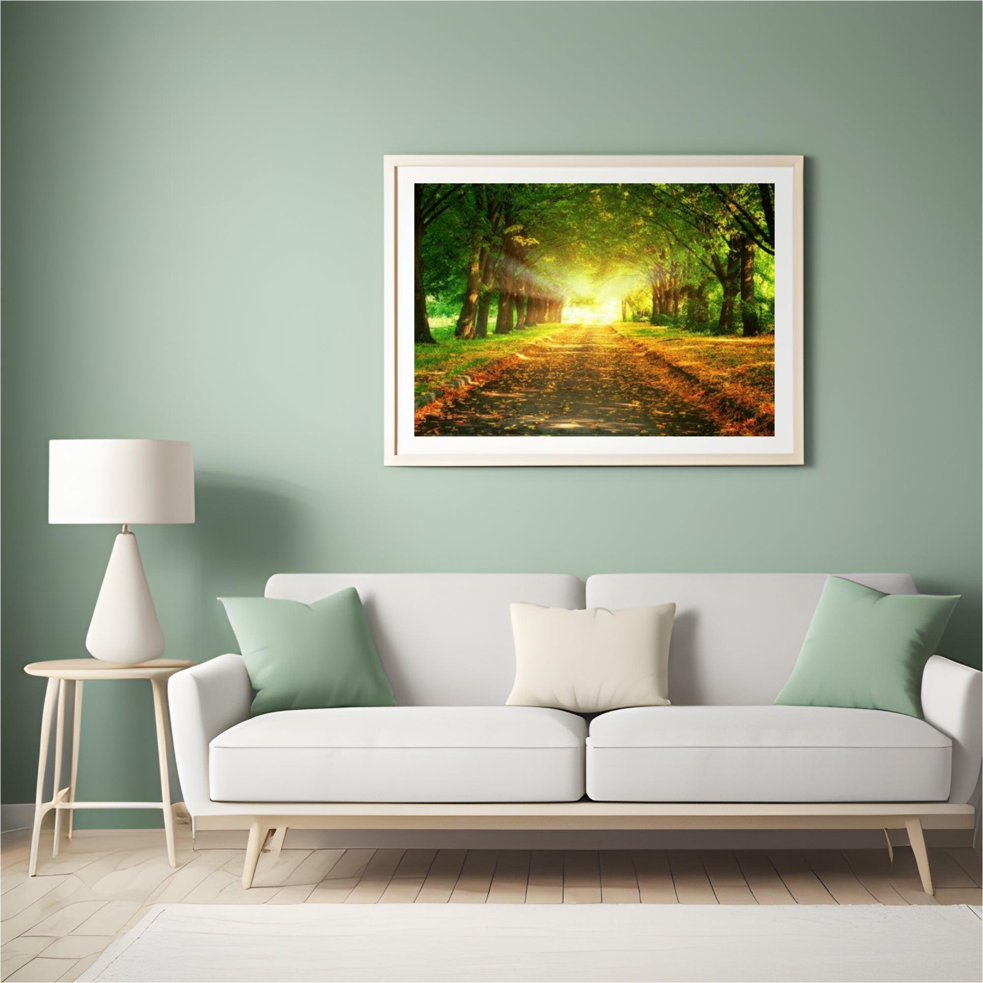 Diamond Painting Bladeren in het bos – SEOS Shop ®