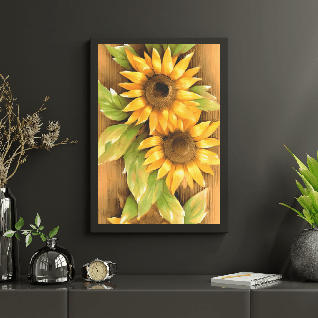 Diamond Painting Bloemen Bord - SEOS Shop ®