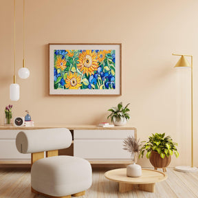 Diamond Painting Bloemen Van Gogh - SEOS Shop ®