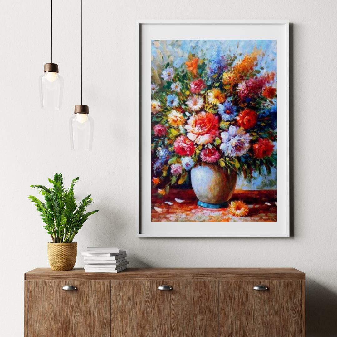 Diamond Painting Bloemen in vaas - SEOS Shop ®